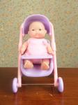 JC Toys/Berenguer - Lots to Love Babies - Mini Nursery PlaySet Stroller
